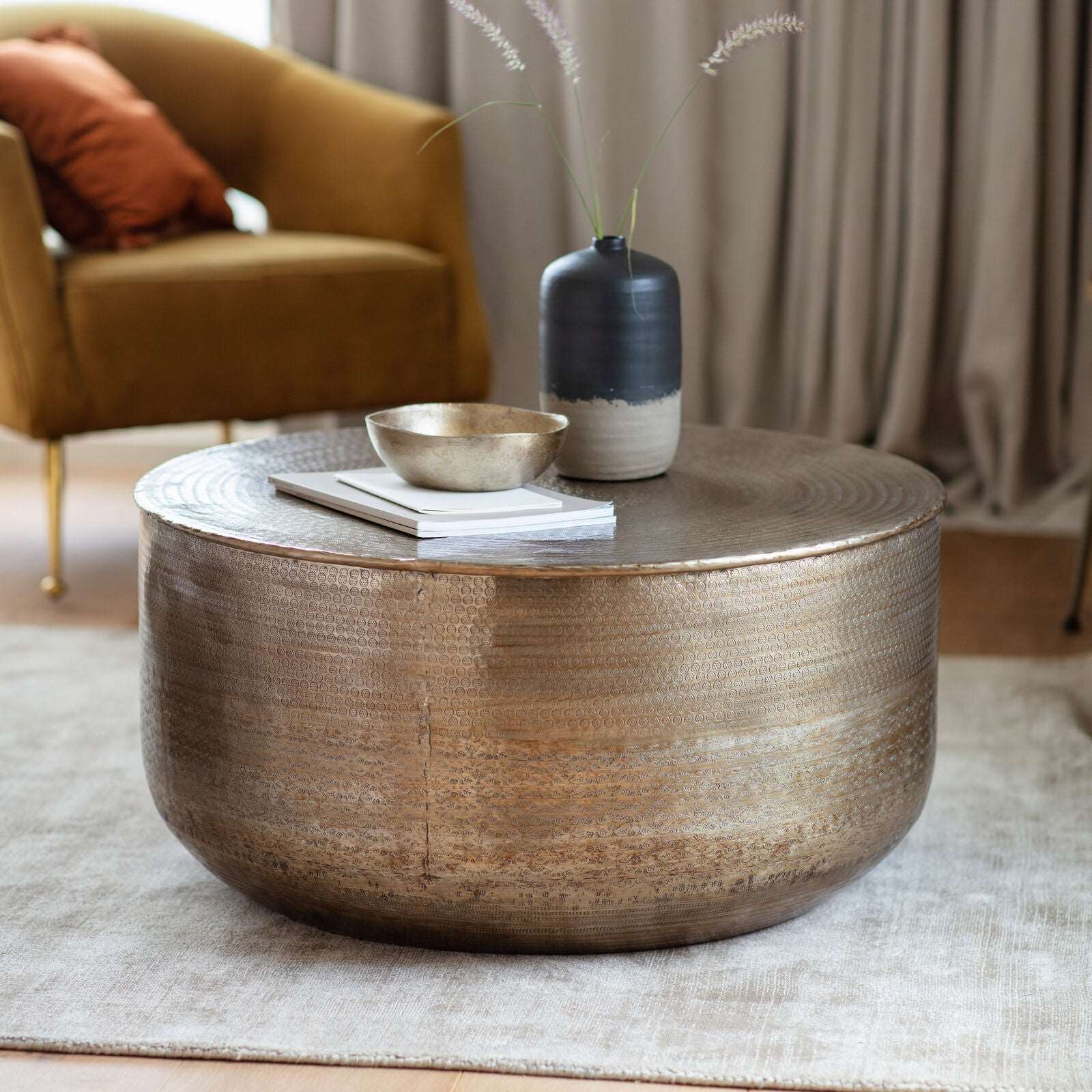 Glass, Marble & Metal Coffee Tables
