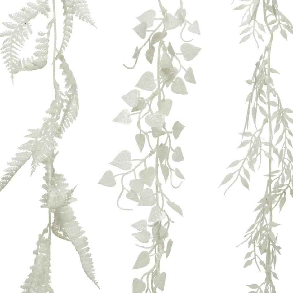 Festive Glitter Garland Christmas Decoration, three versions - 180cm