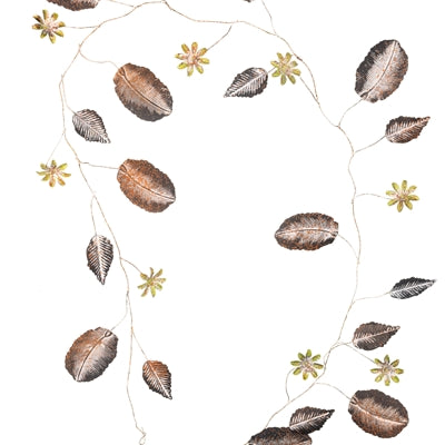 Bronzed Leaf Garland - WowCornwall