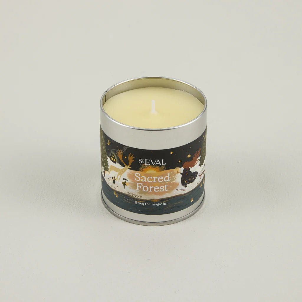 Sacred Forest, Scented Christmas Tin Candle - WowCornwall