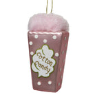 Candy floss glass ornament - WowCornwall