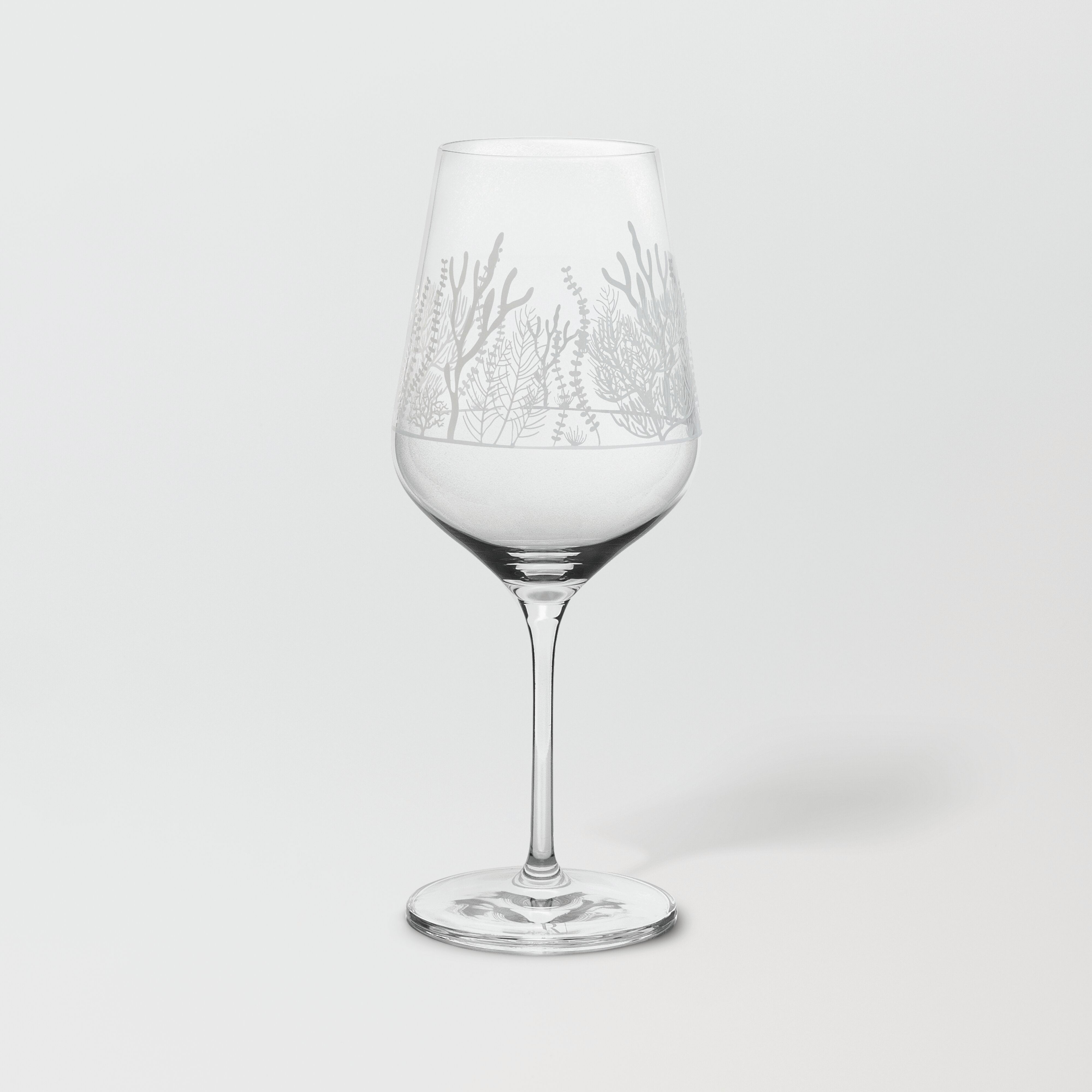 Under Water World Wine Glass - WowCornwall