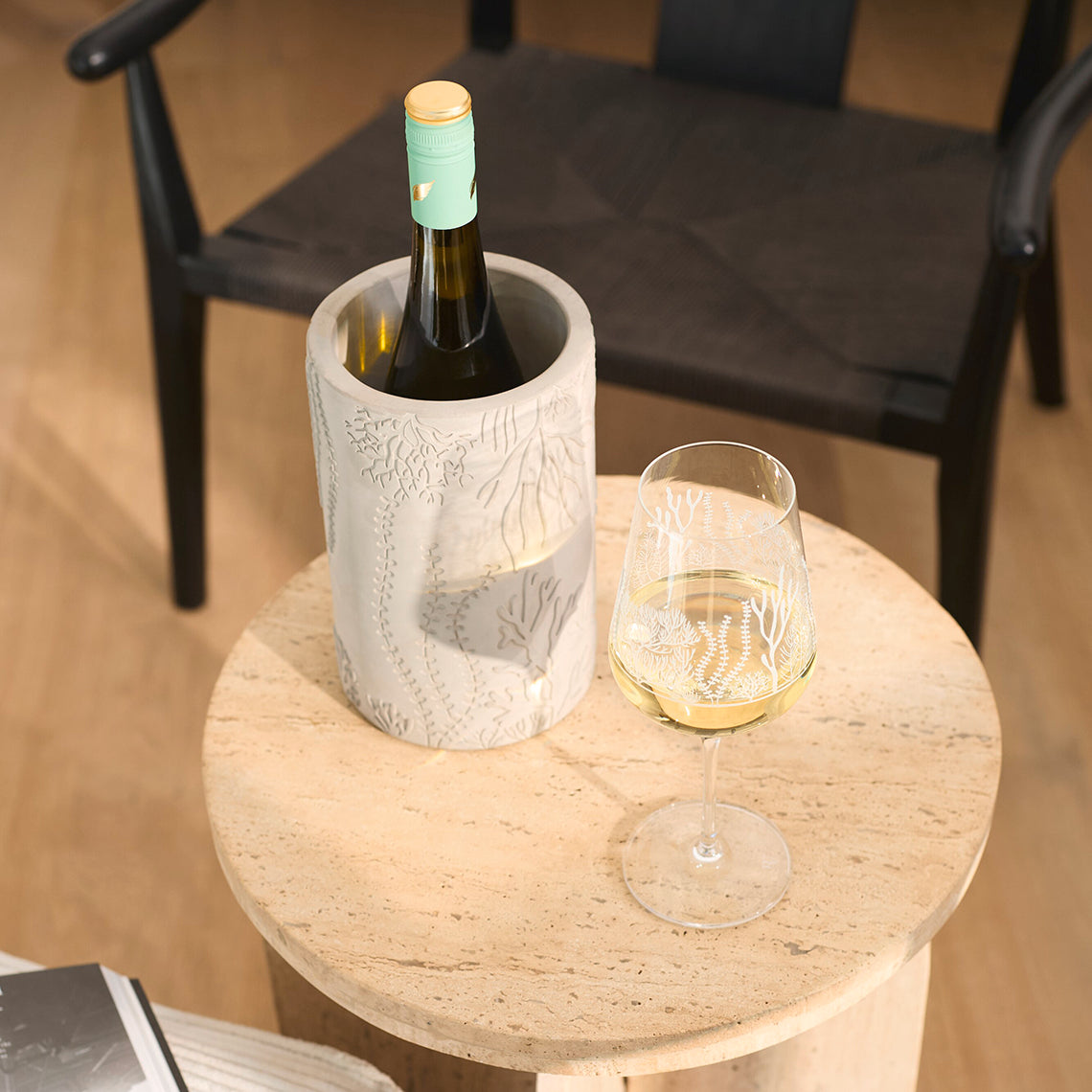 Under Water World Wine Glass - WowCornwall