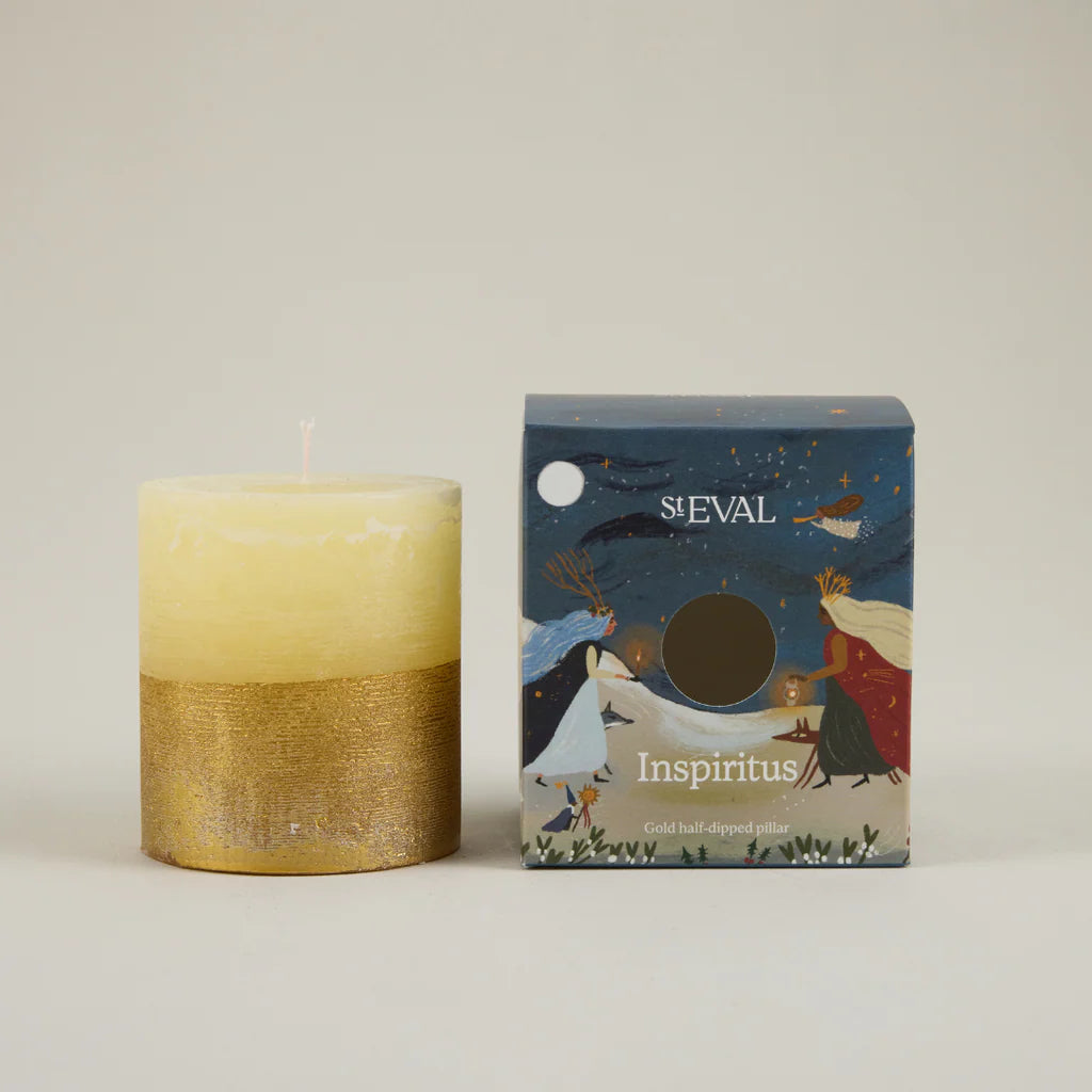 Inspiritus, Gold Half-Dipped Pillar - WowCornwall