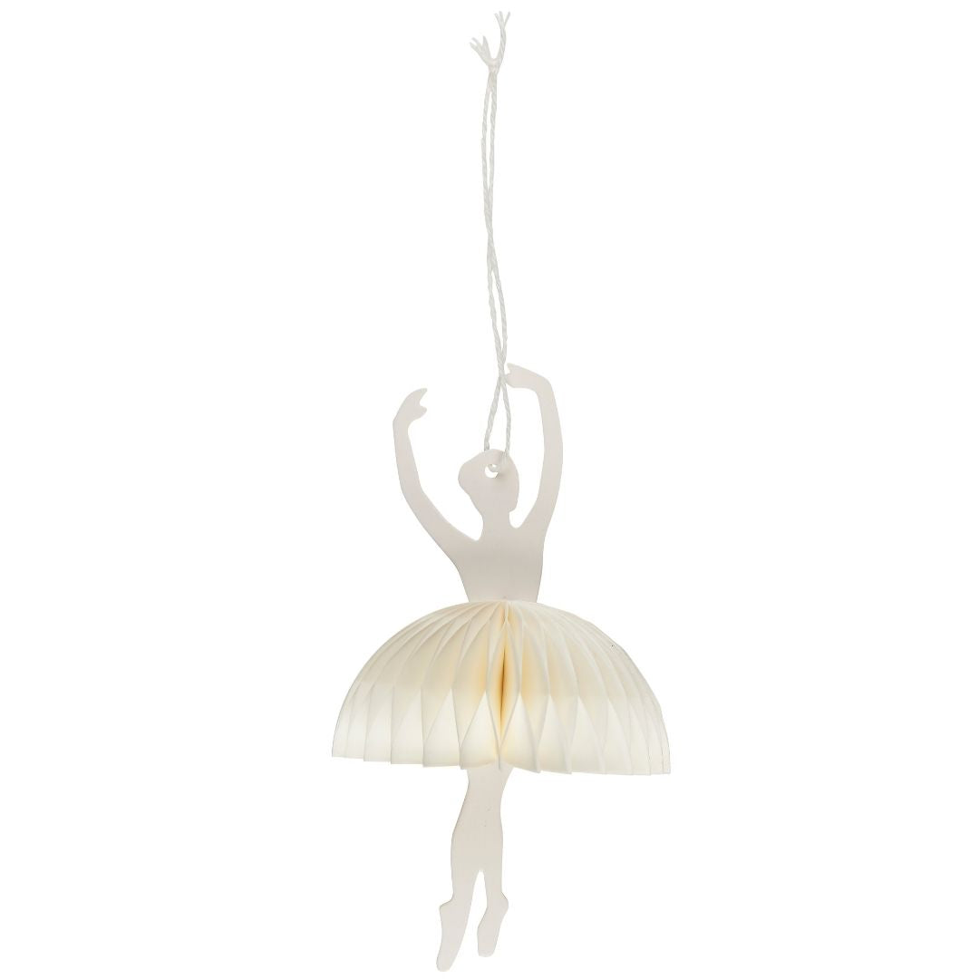 Paper Cut Ballerina in Releve Position - WowCornwall