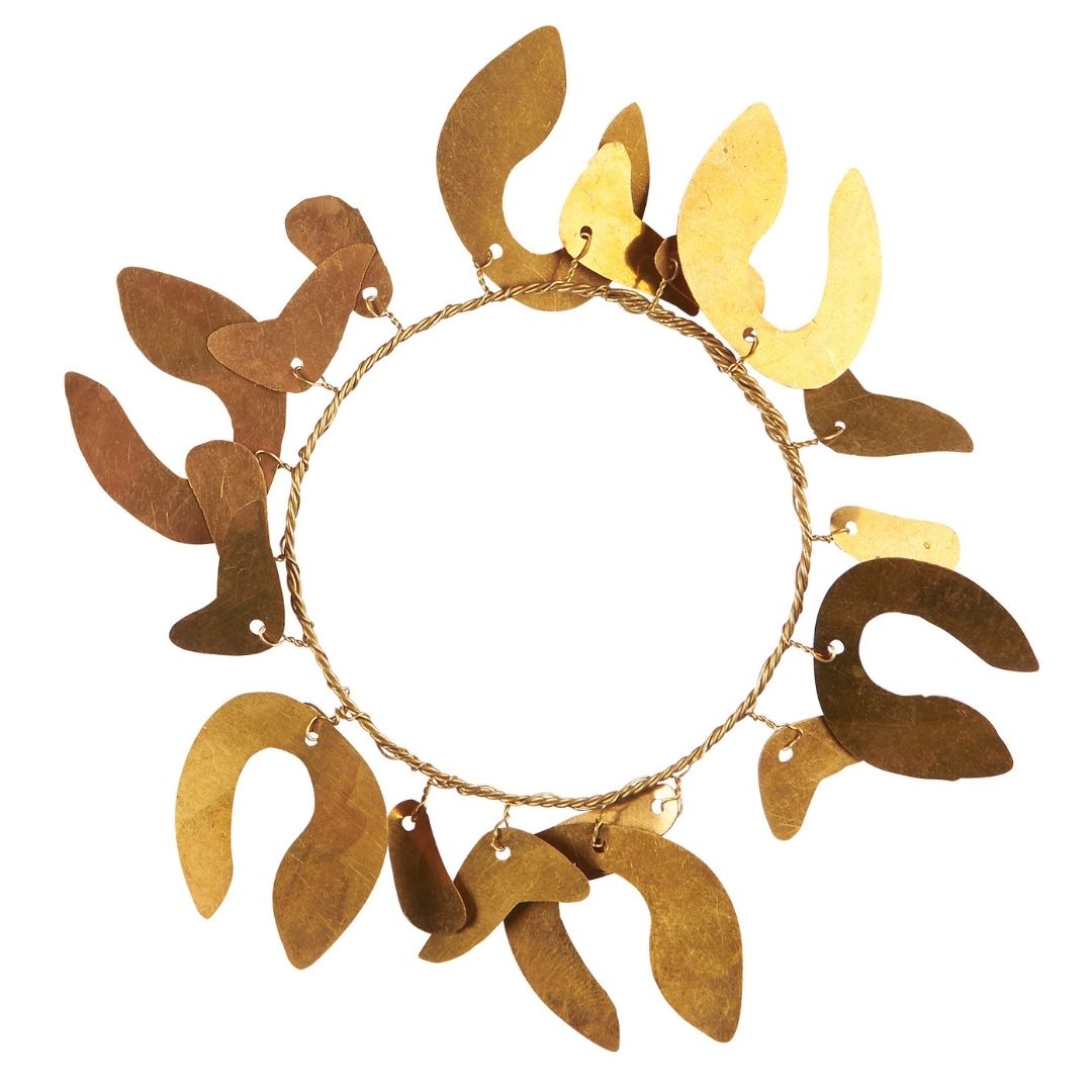 Brass Mistletoe Napkin Ring - WowCornwall