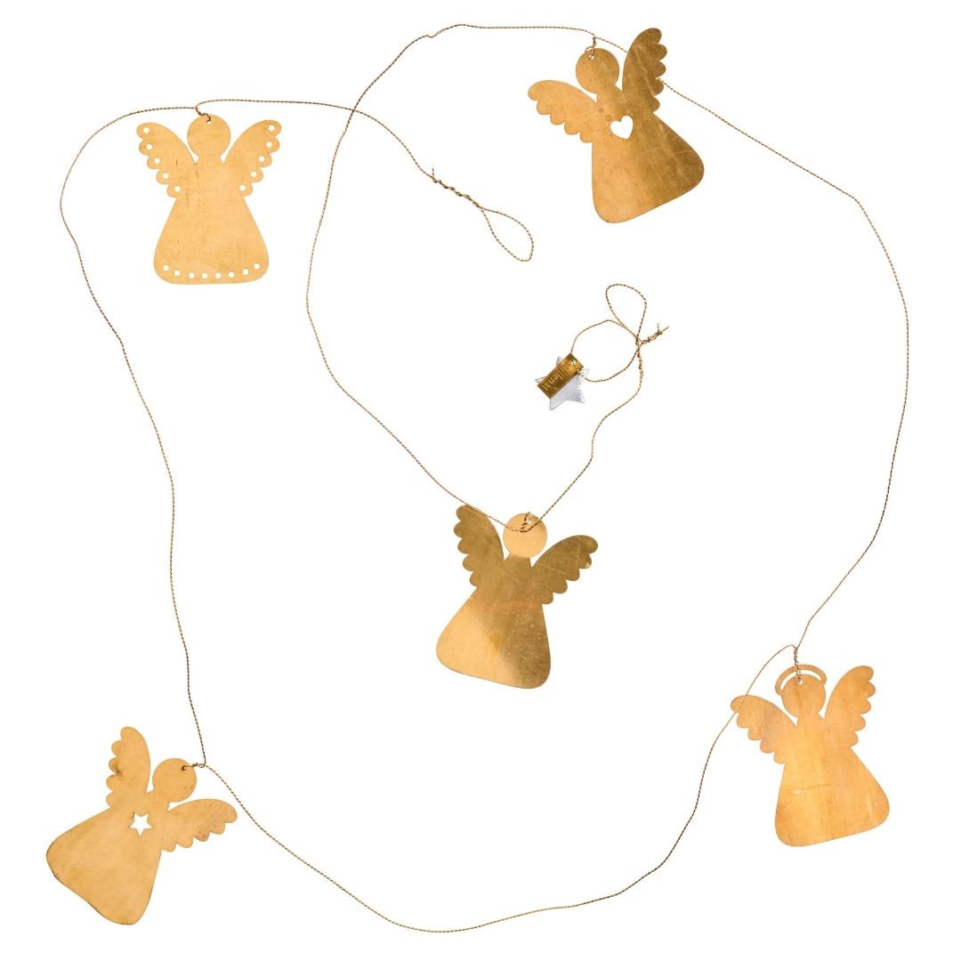 Brass Angel Hanging Lights - WowCornwall
