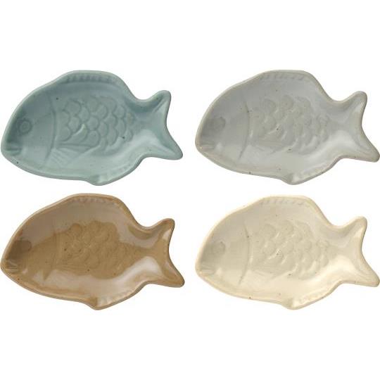 Fish Shaped Bowls, Set of 4 - WowCornwall