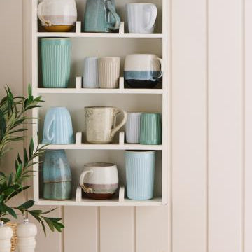 Mynte Cafe Latte Mug in six colours - WowCornwall