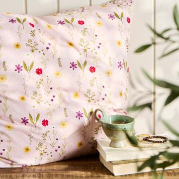 Wild Garden Flowers Cushion - WowCornwall