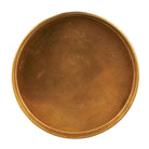 Large Brass Candle Tray Holder - WowCornwall