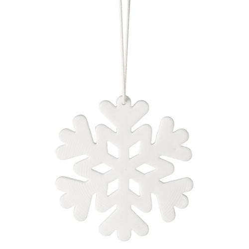Rader Porcelain Snow flake, three designs - WowCornwall