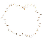 Brass String of 40 Stars - WowCornwall