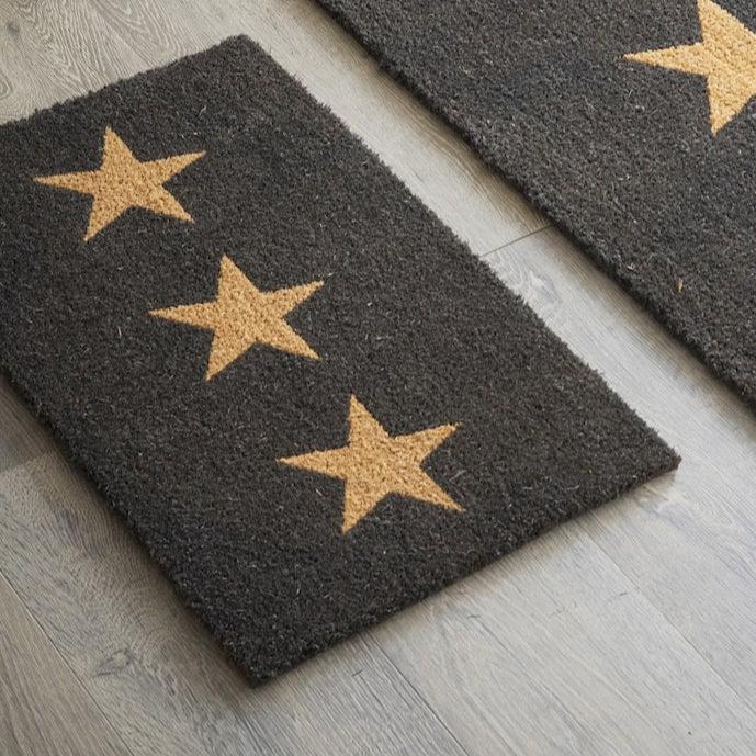 Triple Star Doormat, Small - WowCornwall