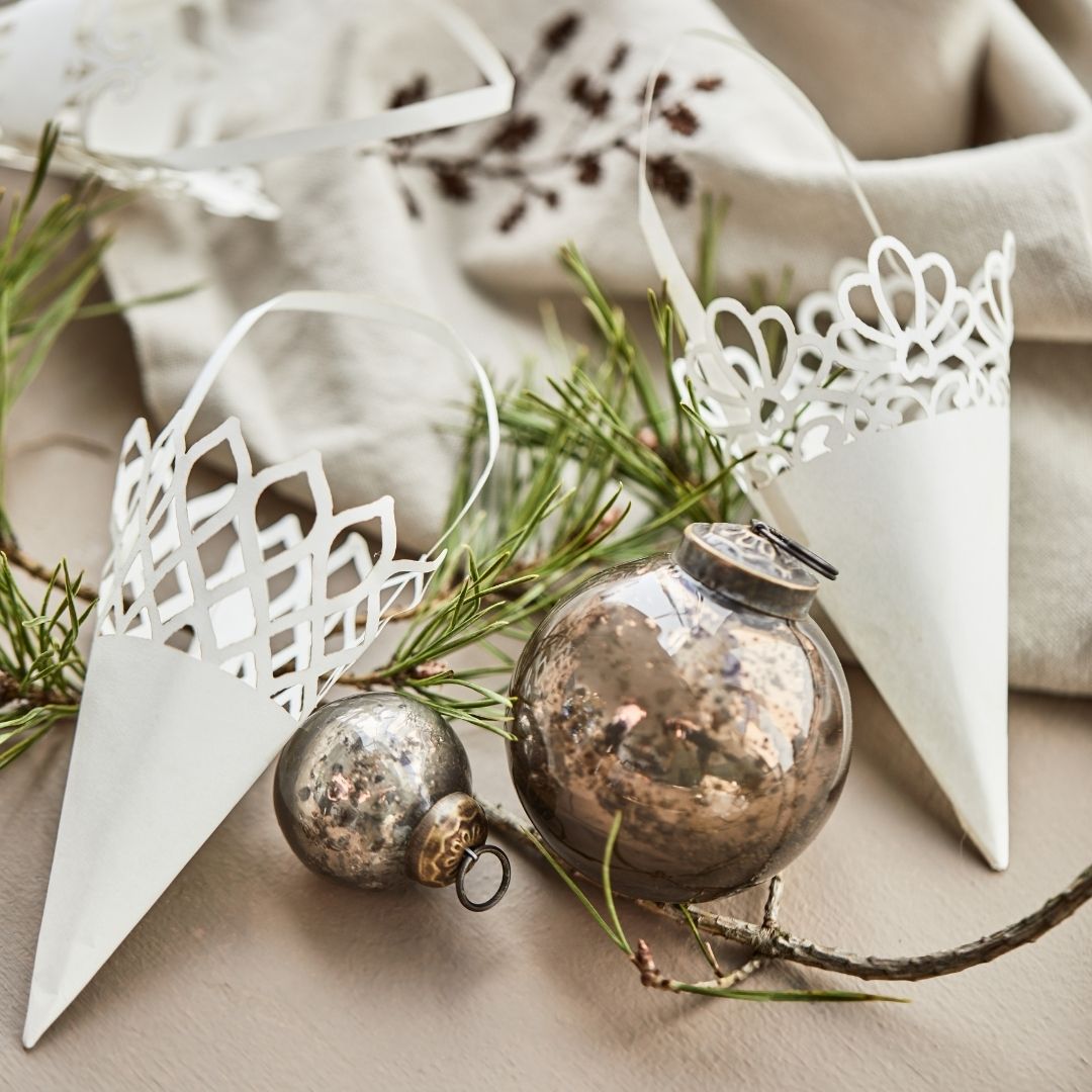 3 Paper Assorted Cornets, 12pcs in a box - WowCornwall