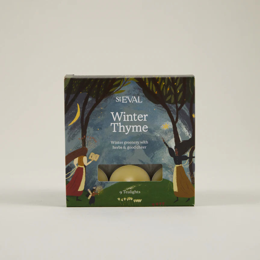 Winter Thyme, Scented Christmas Tealights - WowCornwall