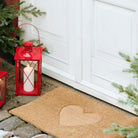 Large Red Red Glass Lantern - WowCornwall