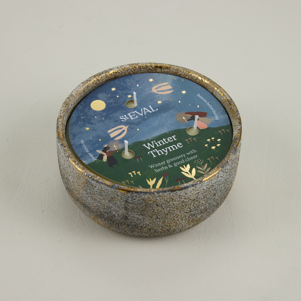 Winter Thyme, Large Alchemy Pot - WowCornwall