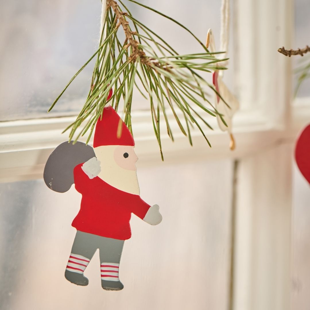 Santa Claus Hanging Ornament - WowCornwall