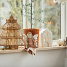 Off White Church Tealight Holder - WowCornwall