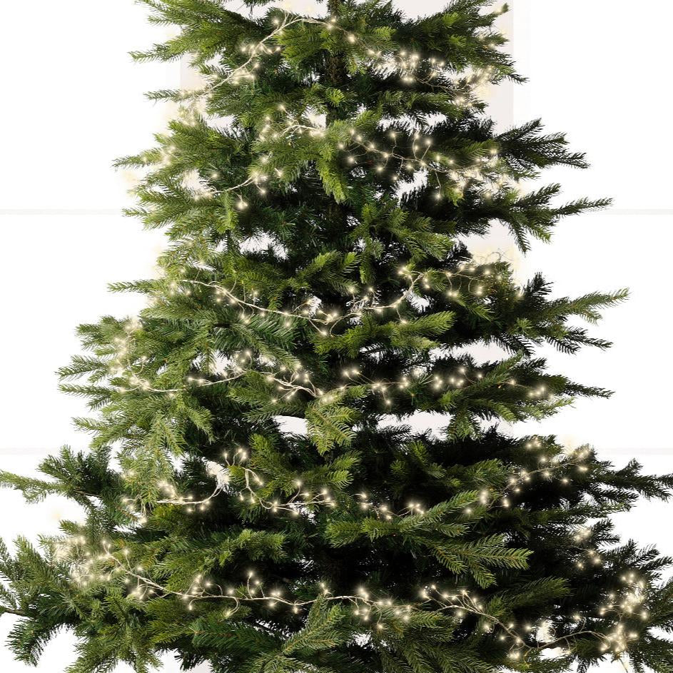 Micro LED compact lights 8 function twinkle effect outdoor 480 lights - warm white - WowCornwall