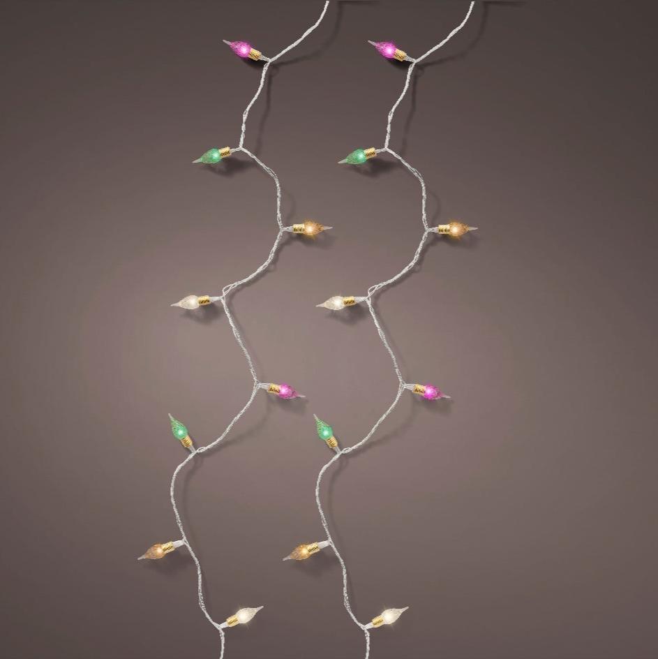 LED vintage lights gb 8 function twinkle effect indoor 180 LED