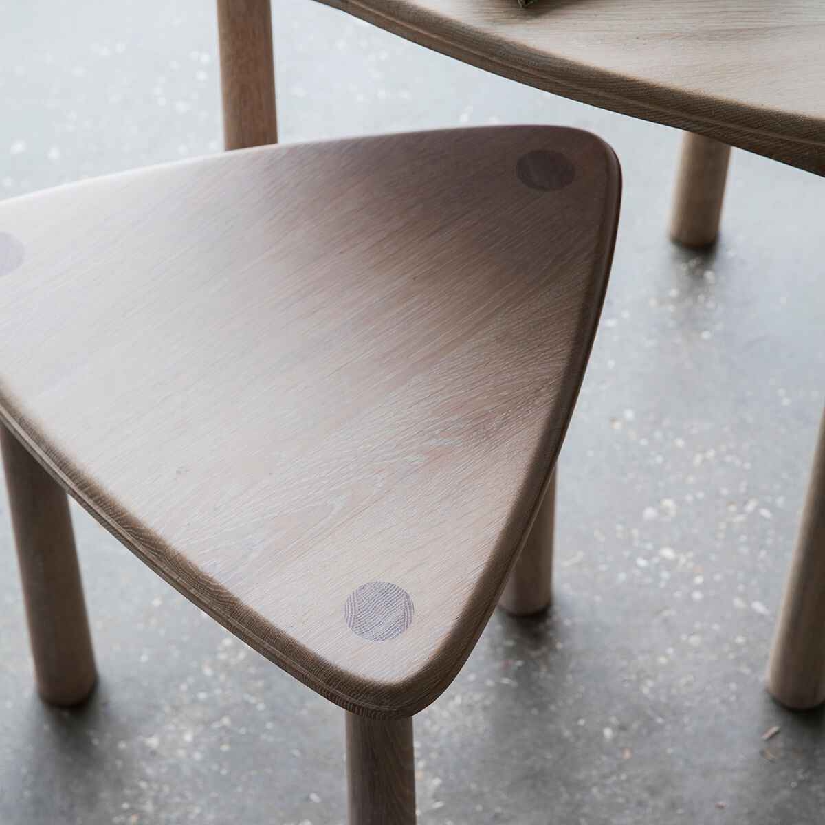 Winnard Nest of 2 Tables 500x500x590mm