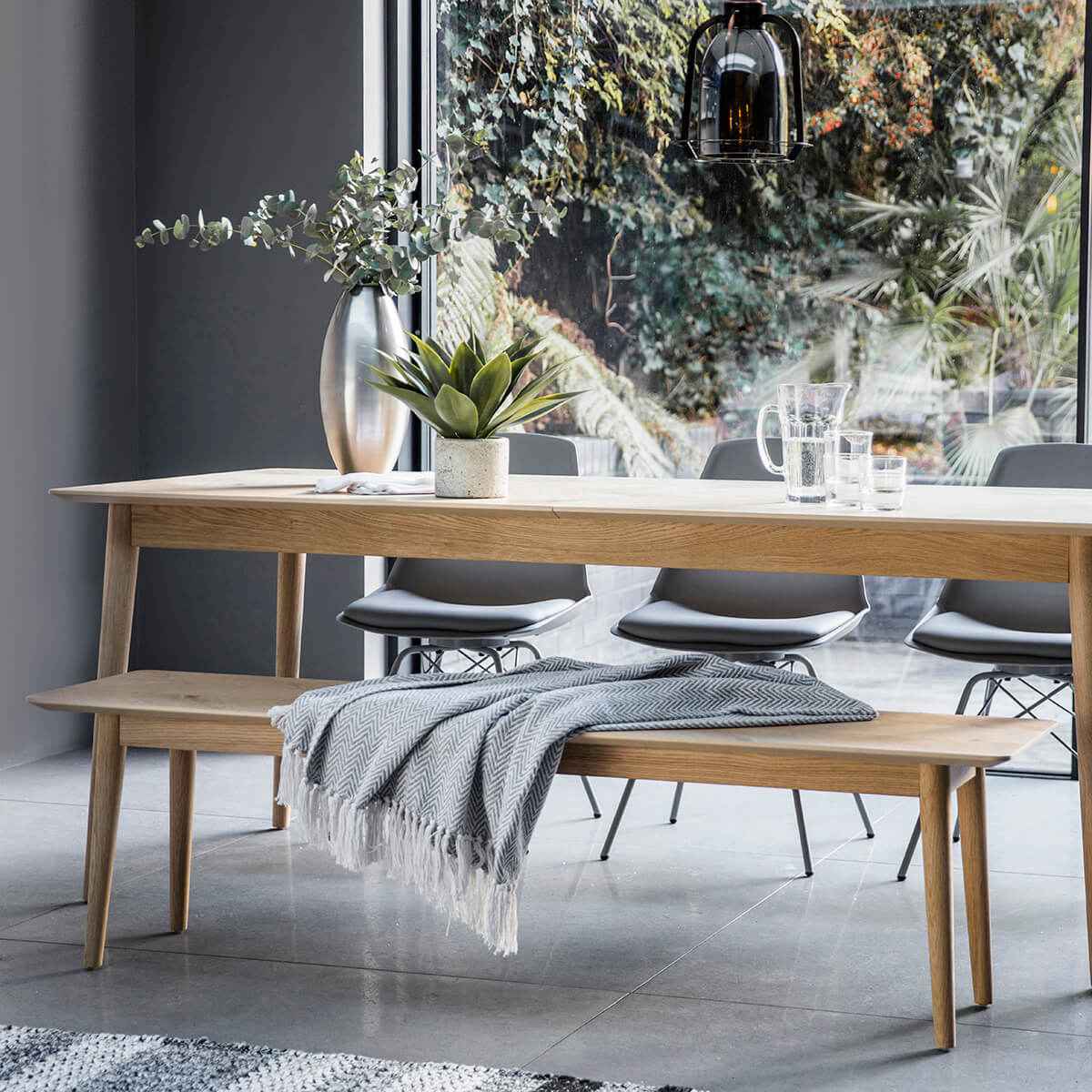 Ives Dining Bench 1650x400x450mm