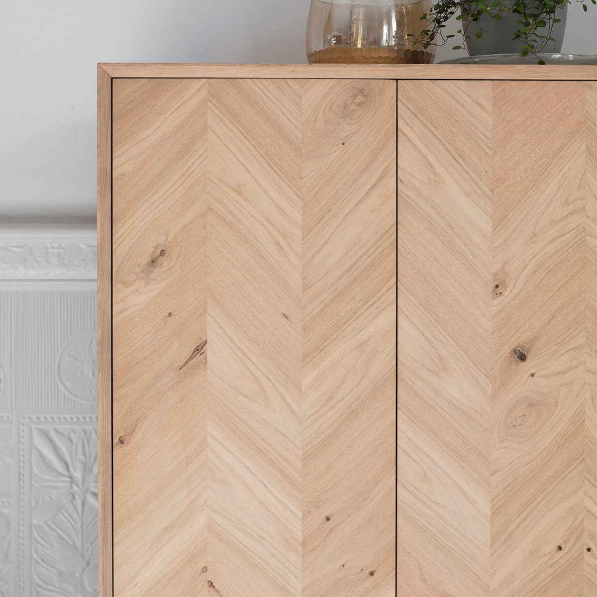 Ives 2 Door Cocktail Cabinet 850x430x1570mm