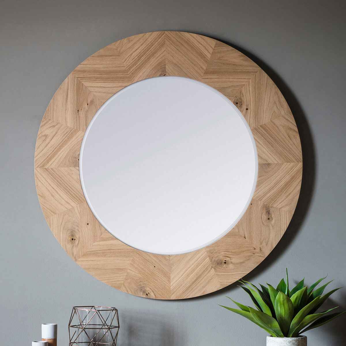 Ives Round Mirror