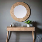 Ives Round Mirror