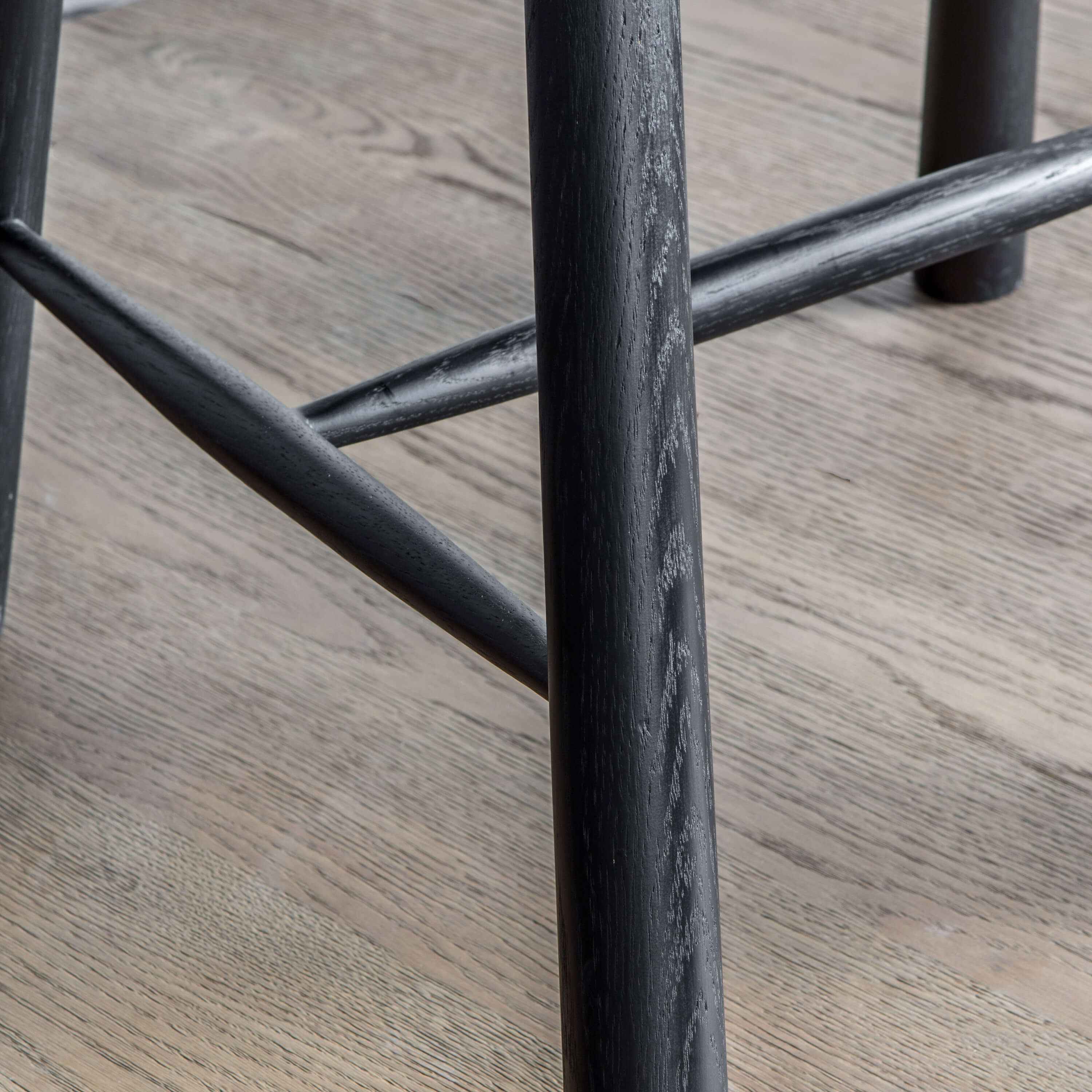 Winnard Dining Chair Black 450x455x920mm (2pk)