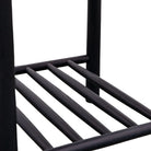 Winnard Side Table Black 500x500x600mm - WowCornwall
