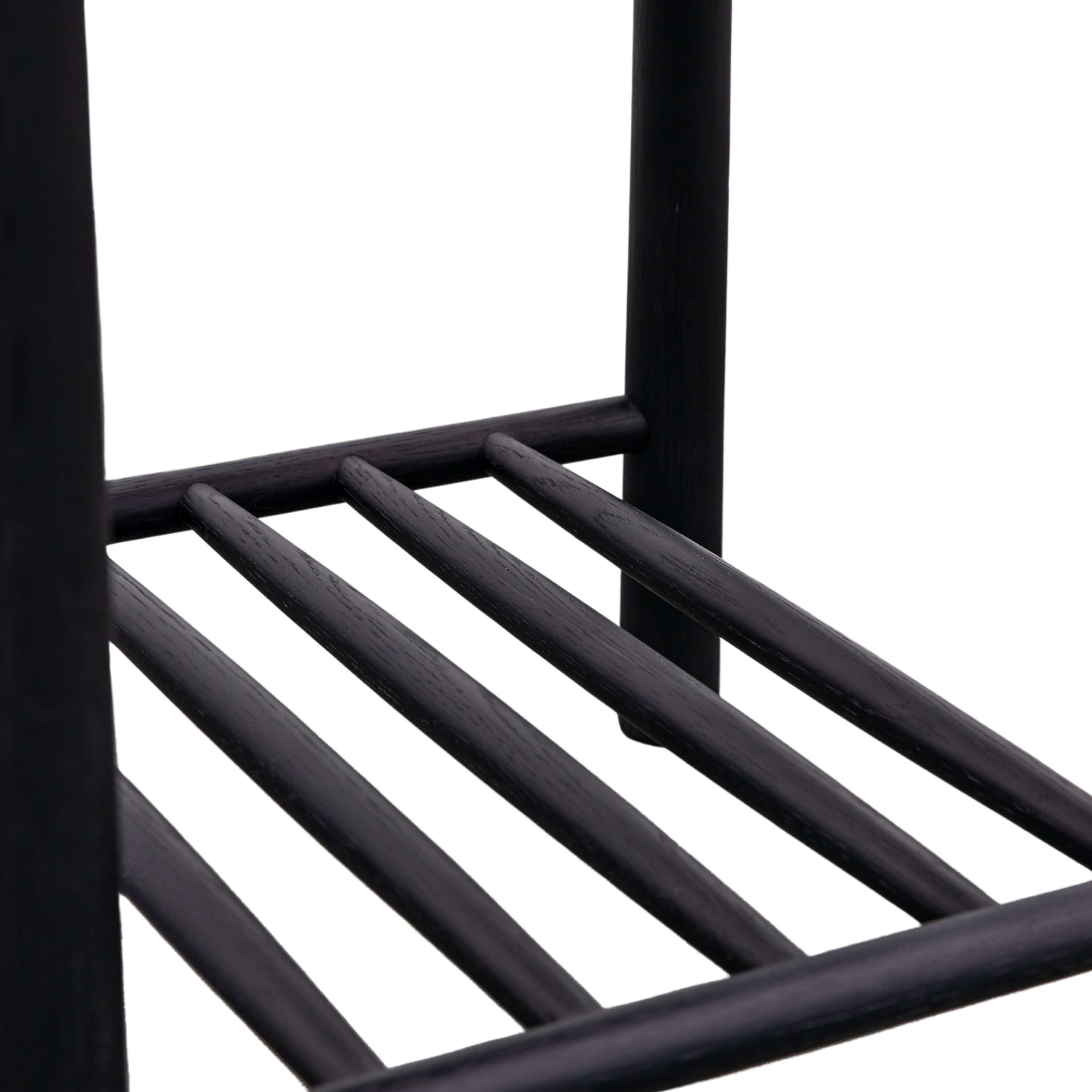 Winnard Side Table Black 500x500x600mm - WowCornwall