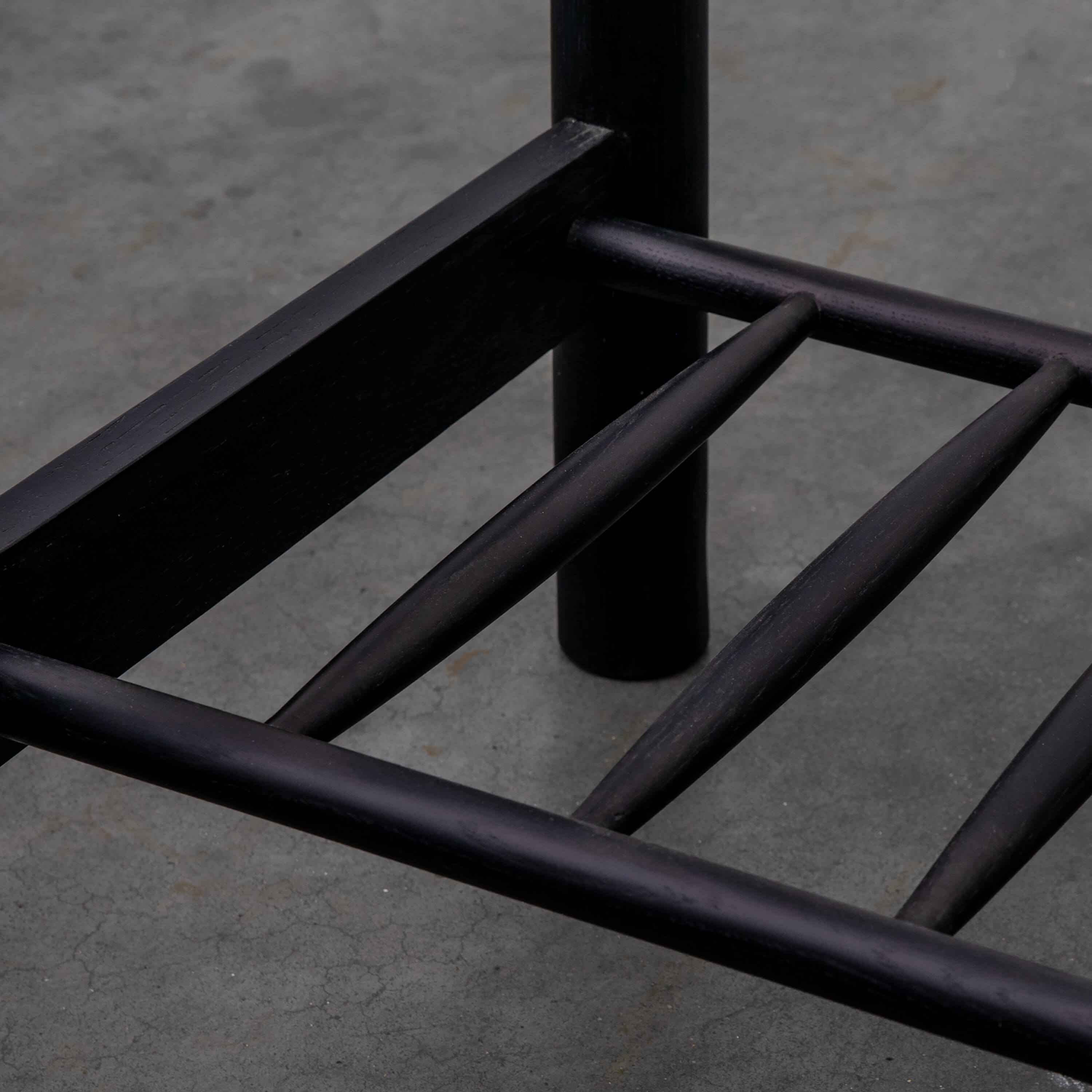 Winnard Open Wardrobe Black 825x440x1740mm