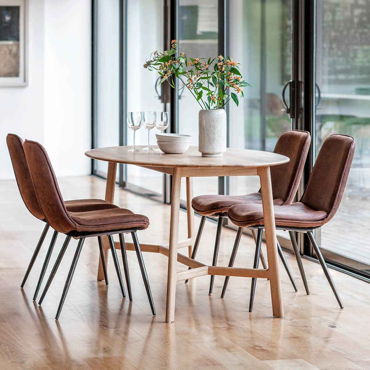 Mawes Oval Dining Table 1800x1000x760mm