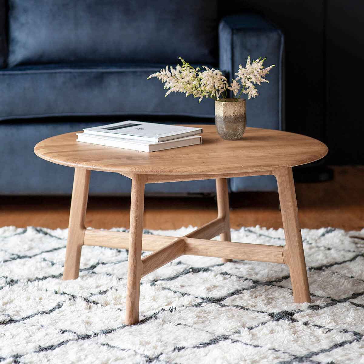 Mawes Round Coffee Table 800x800x400mm
