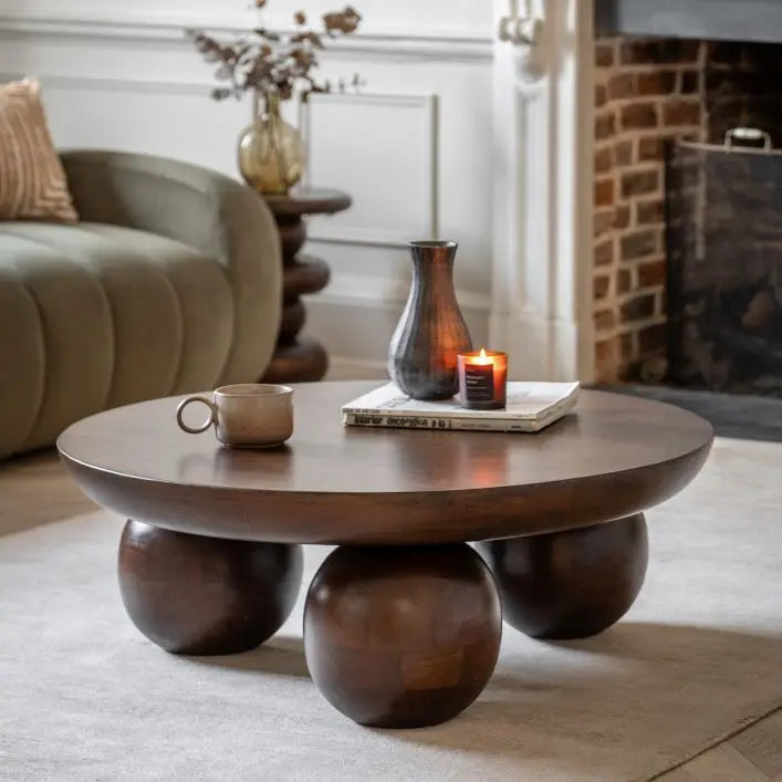 Sculpt Round Coffee Table - WowCornwall