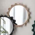 Shoreditch mirror taupe (w)600mm x (d)55mm x (h)600mm - WowCornwall