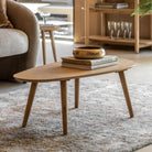 Hatfield Coffee Table Natural or Smoked 1000x500x350mm - WowCornwall