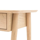 Hatfield 1 Drawer Bedside Natural 450x400x500mm - WowCornwall