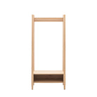 Hatfield Open Wardrobe Natural or Smoked 800x480x1700mm - WowCornwall