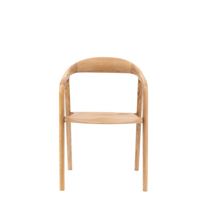 Mawes Dining Chair 552x565x775mm (2pk) - WowCornwall