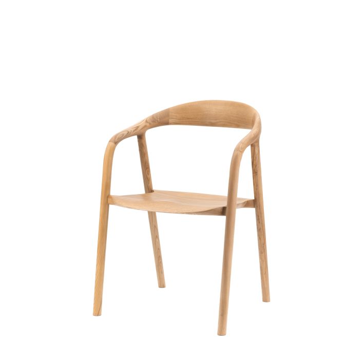 Mawes Dining Chair 552x565x775mm (2pk) - WowCornwall