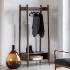 Hatfield Open Wardrobe Natural or Smoked 800x480x1700mm - WowCornwall