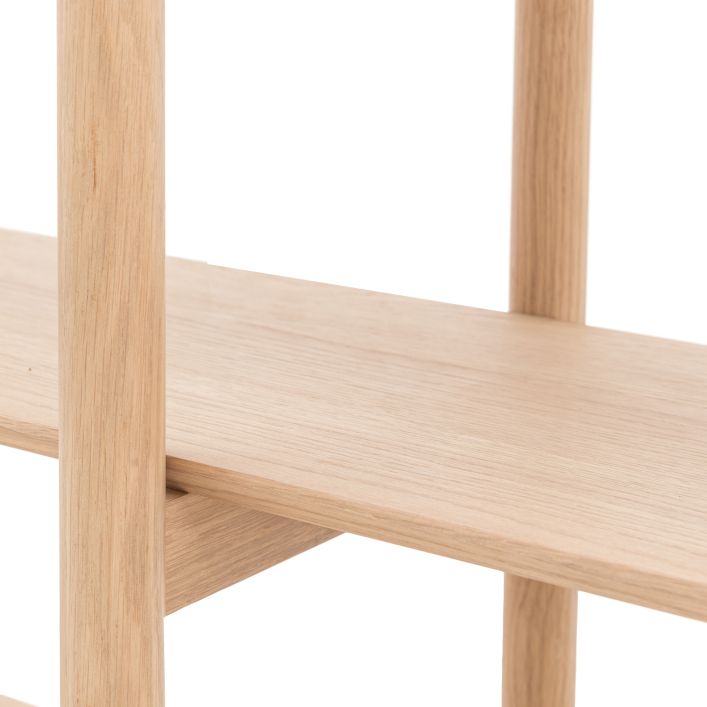 Hatfield Open Display Natural or Smoked 900x380x1570mm - WowCornwall