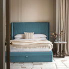 Halstead 4'6 Bed in Atlantic or Grey 1580x2050x1365mm - WowCornwall