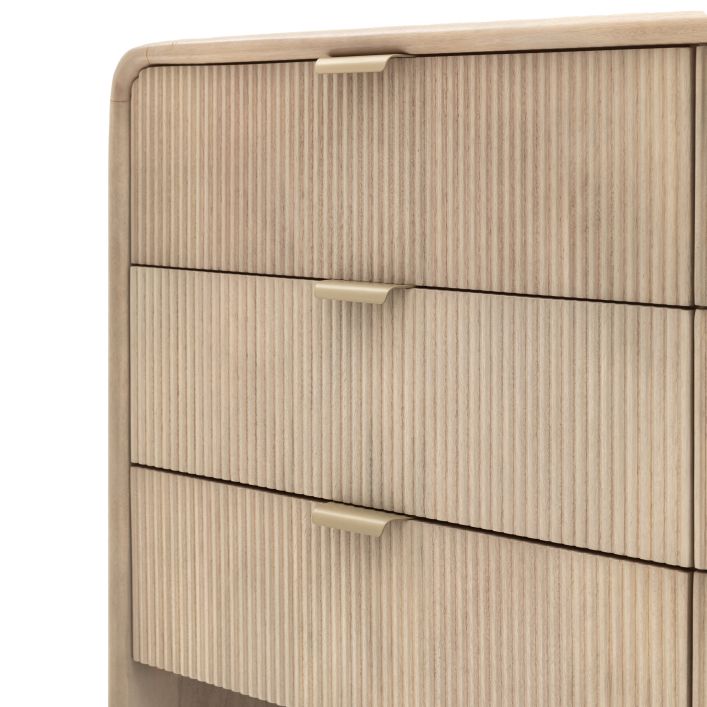 Colonna 6 Drawer Chest 1350x450x750mm - WowCornwall