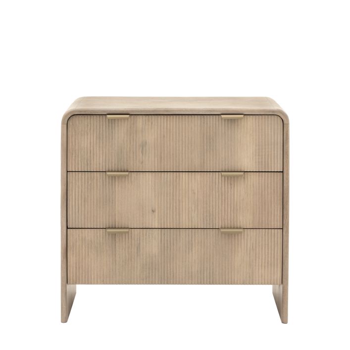 Colonna 3 Drawer Chest 900x450x850mm - WowCornwall