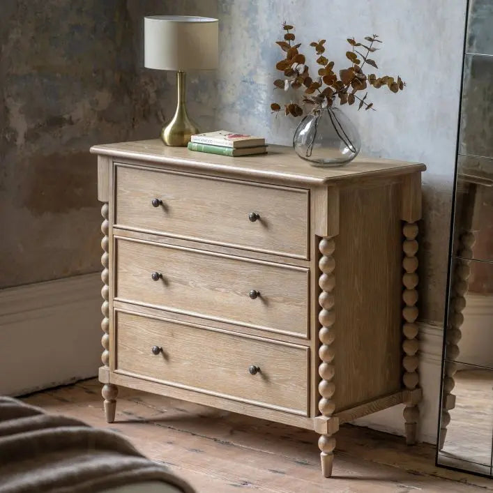 Artisan 3 Drawer Chest 1020x450x900mm - WowCornwall